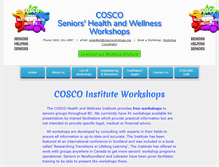 Tablet Screenshot of coscoworkshops.org